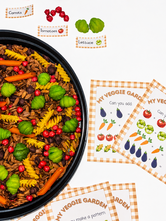 My Little Veggie Garden Sensory Pour & Play
