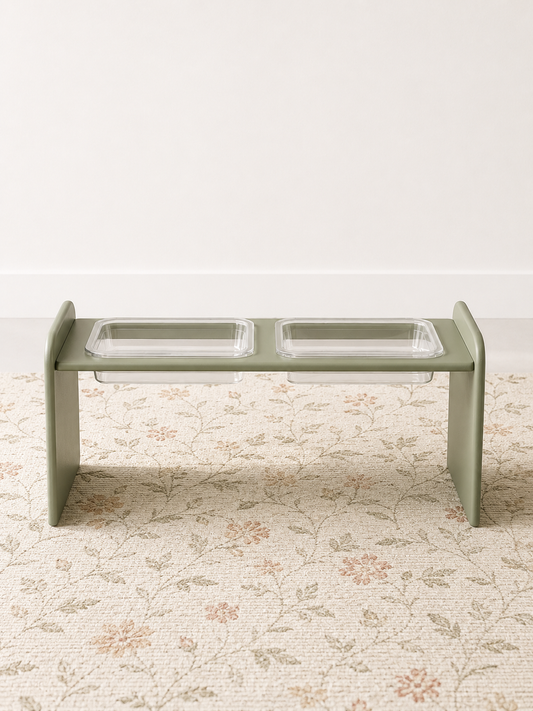 Mini Double Sensory Table in Duck Dive colour finish - WhimsyBloom